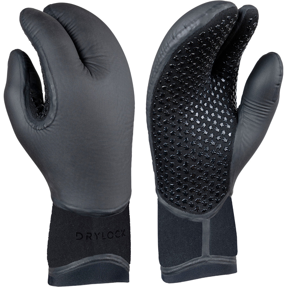 Gants De Plongée Xcel Drylock Inferno 5mm à 3 Doigts (2025) ACV57385 - Black